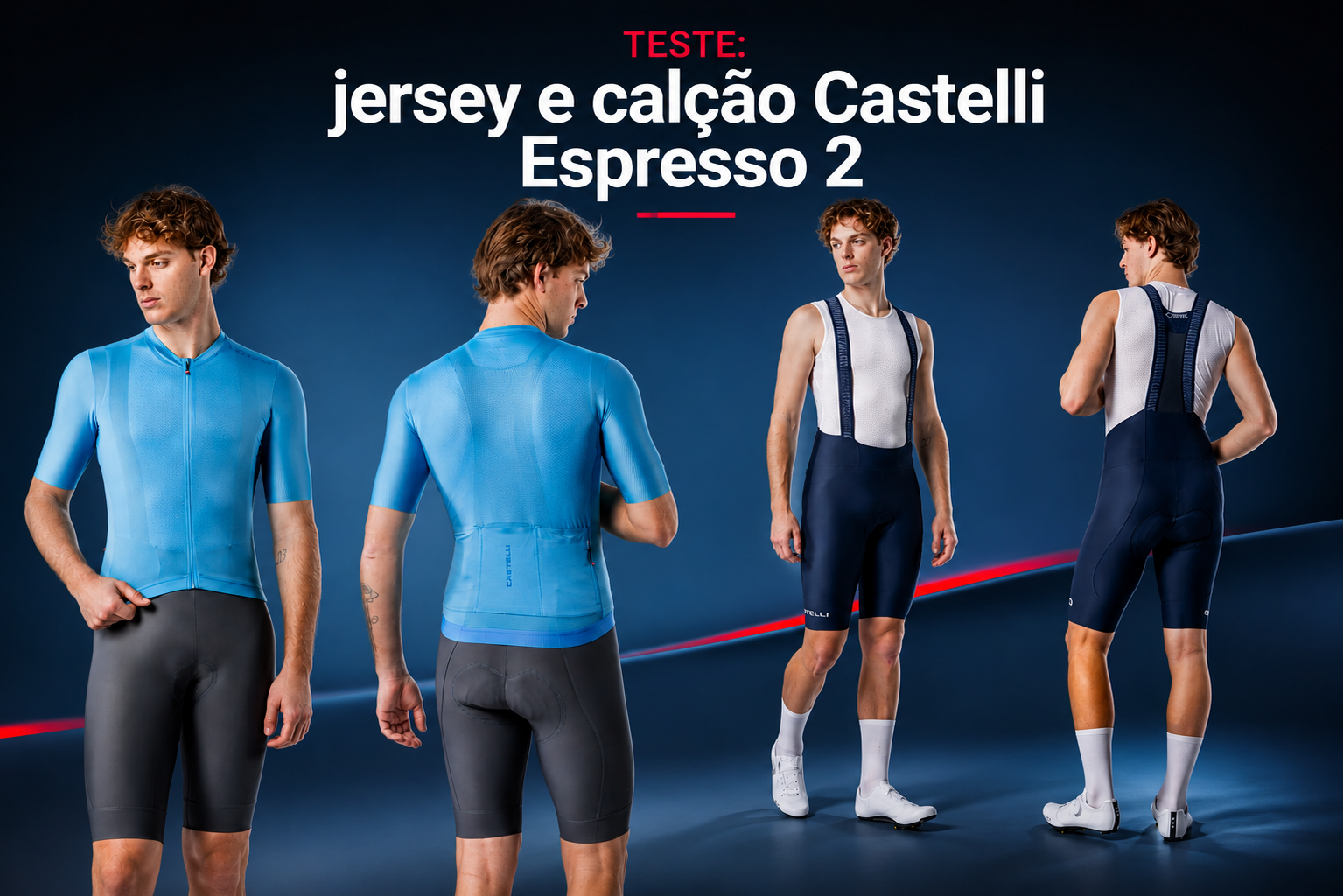 TESTE jersey e calção Castelli Espresso 2