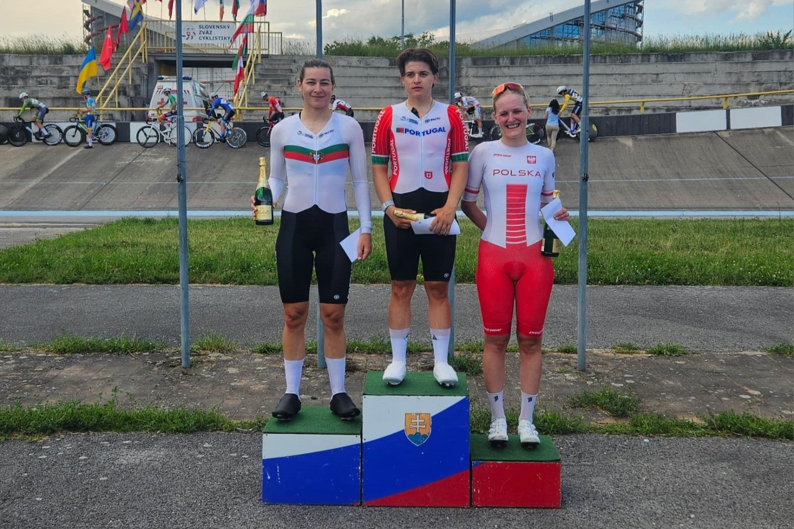 Maria Martins vence prova de Omnium na Eslováquia