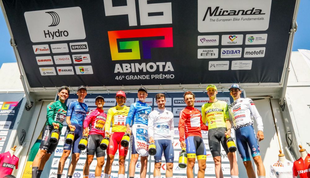 Pódio final do 46.º Grande Prémio ABIMOTA