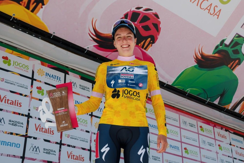 Emma Siegers vence a primeira etapa da Volta a Portugal feminina 2026 Emma Siegers vence a primeira etapa da Volta a Portugal feminina 2026
