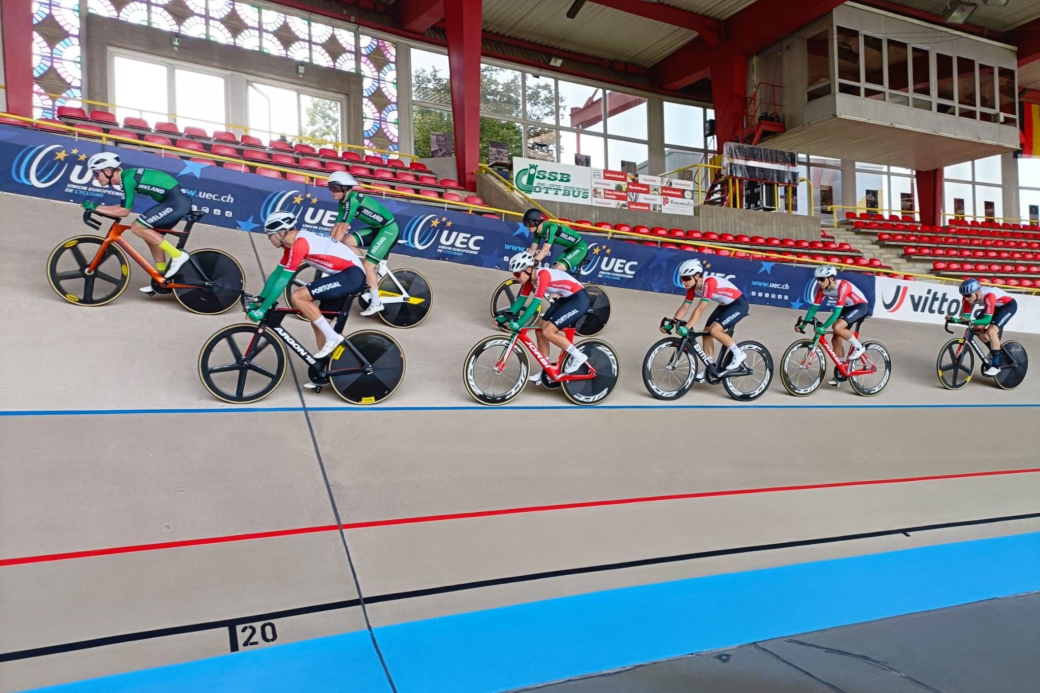 Seleção de Pista disputa Europeu de Juniores e Sub 23 na Alemanha Seleção de Pista disputa Europeu de Juniores e Sub 23 na Alemanha