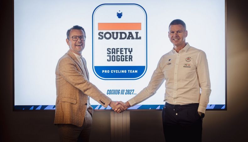 Safety Jogger, copatrocinadora da equipa Soudal a partir de 2027