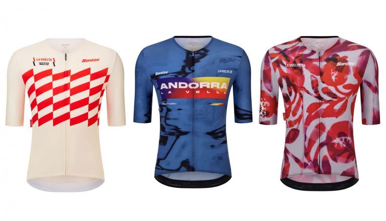 Santini apresenta três kits especiais inspirados na Volta a Espanha 2026