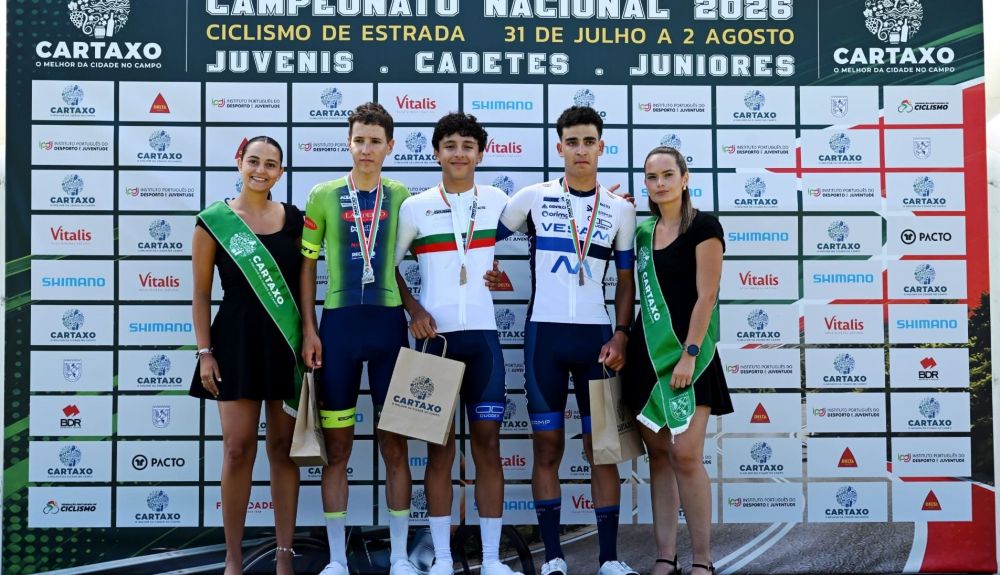 Gabriel Varela e o novo Campeao  Nacional de Estrada Sub 17 cópia