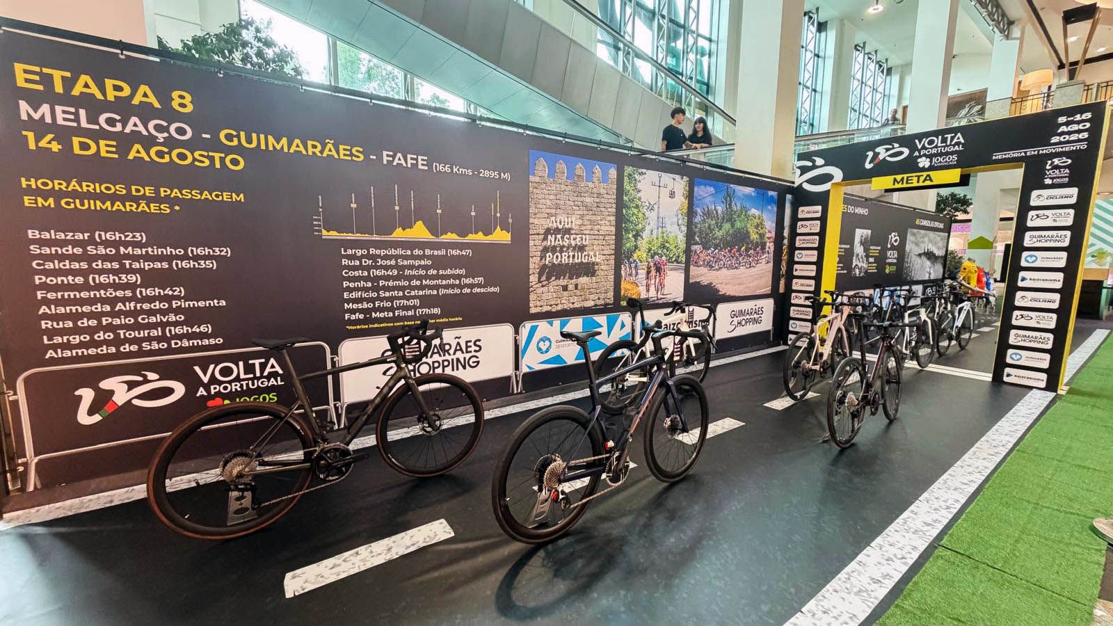 Exposição dedicada à Volta a Portugal antecipa passagem pela Penha