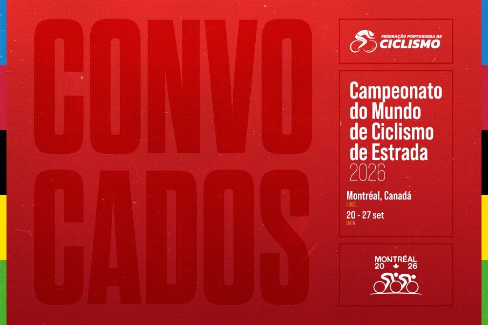 Já são conhecidos os 18 ciclistas lusos que vão ao Mundial de Montreal
