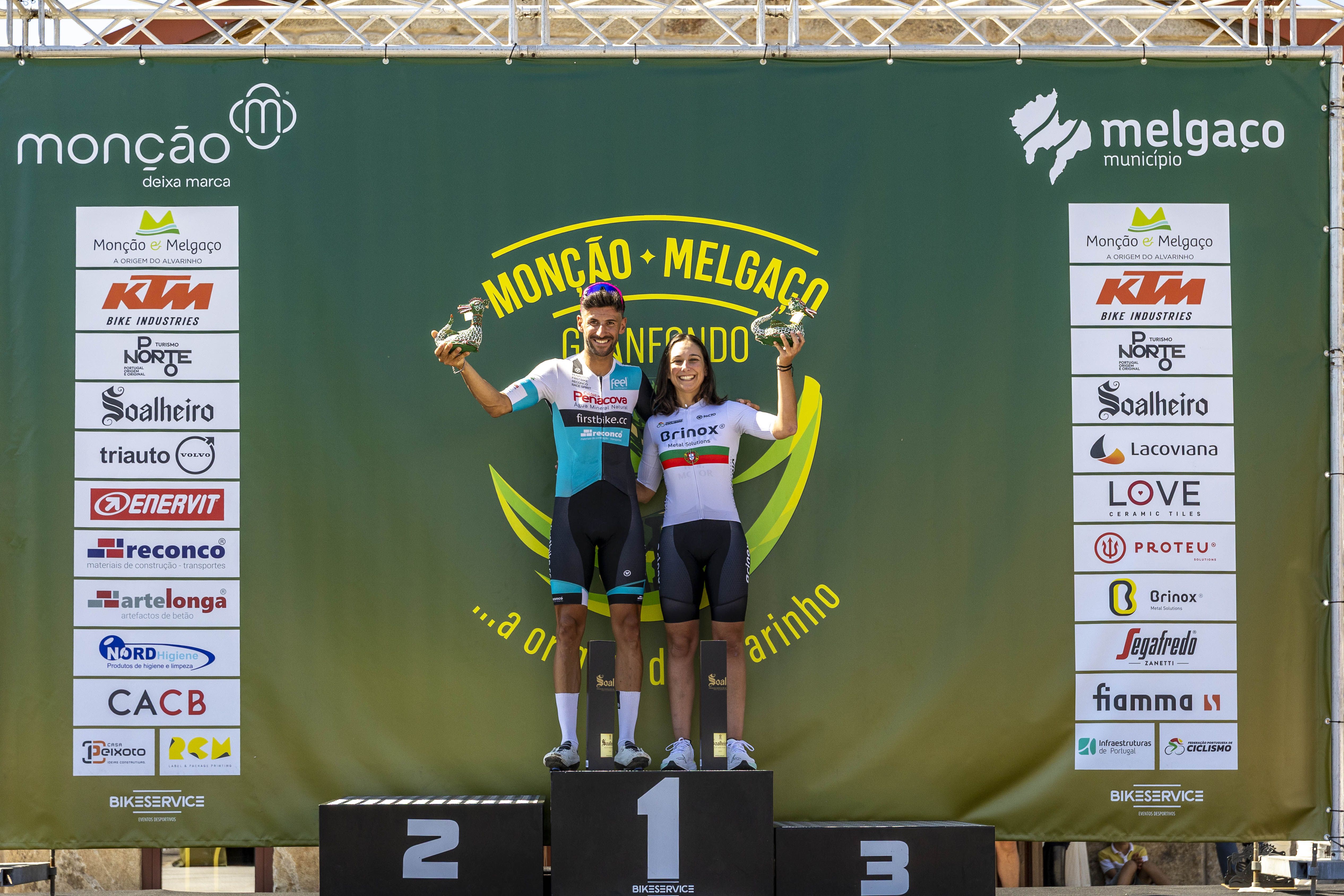Granfondo Monção e Melgaço consagra Ricardo Silva e Tamára Branco