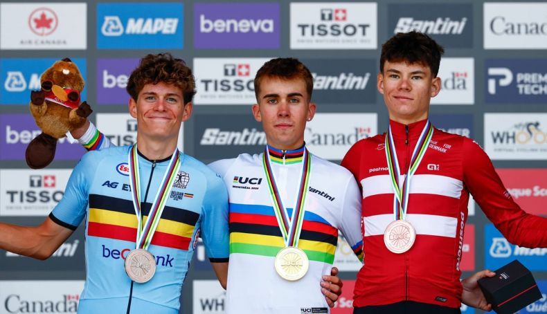 Benjamín Noval sagra se Campeão do Mundo júnior de contrarrelógio