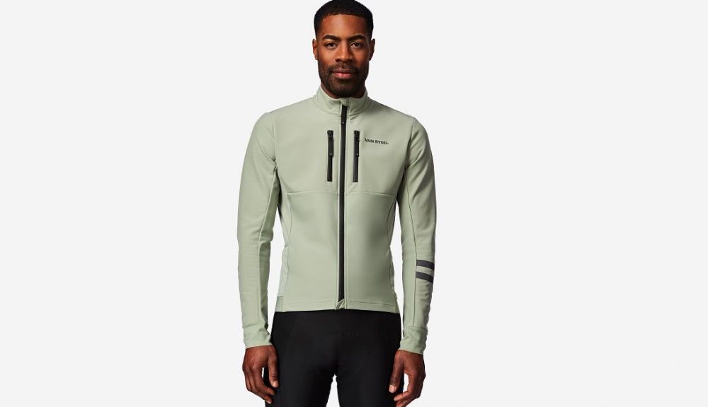 VAN RYSEL AW26 ENDURANCE WINTER JACKET KHAKI 8935772   001