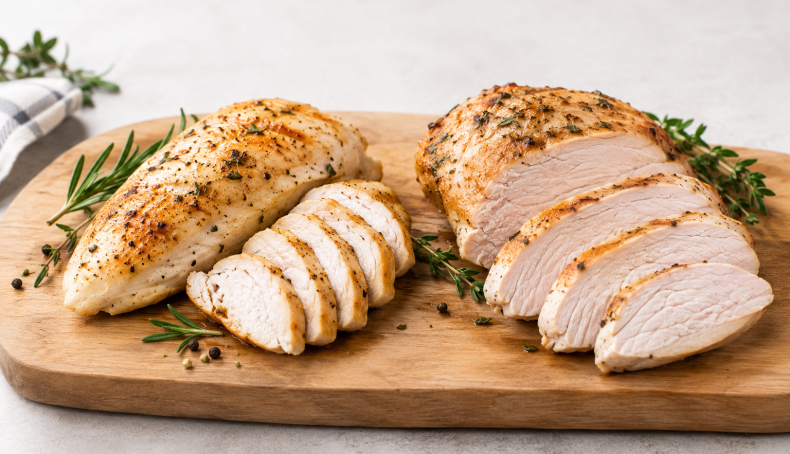 Peru ou frango: qual é o melhor para a dieta de um ciclista?