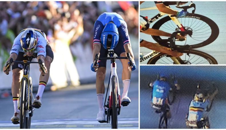 União Europeia de Ciclismo responde a Ciccone sobre o polémico photo finish do Europeu