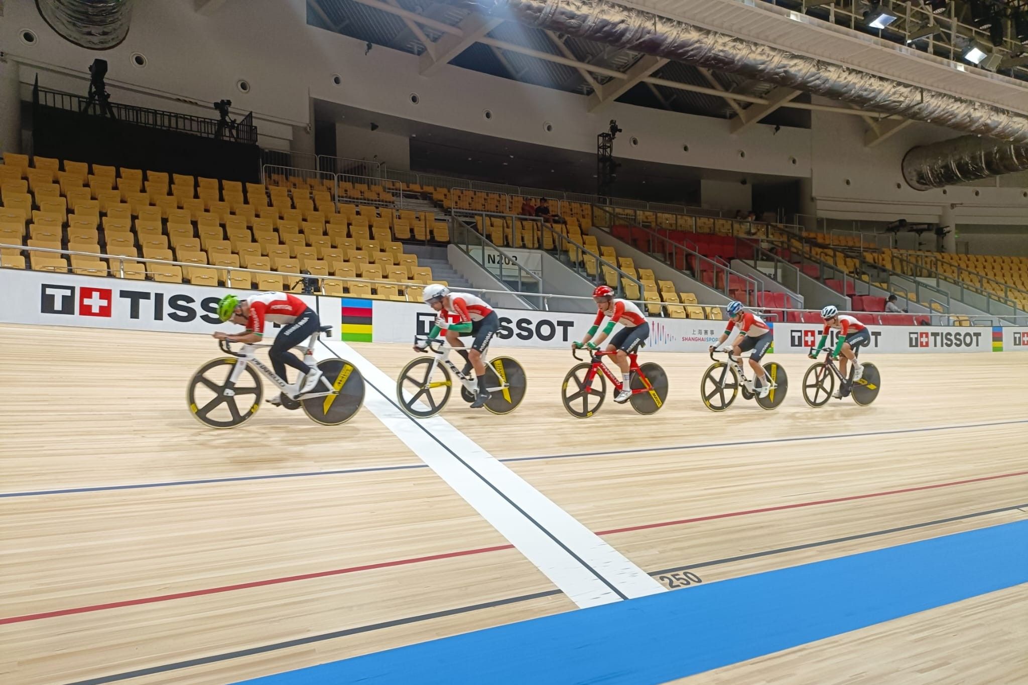 Portugal preparado para o Mundial de Pista em Xangai