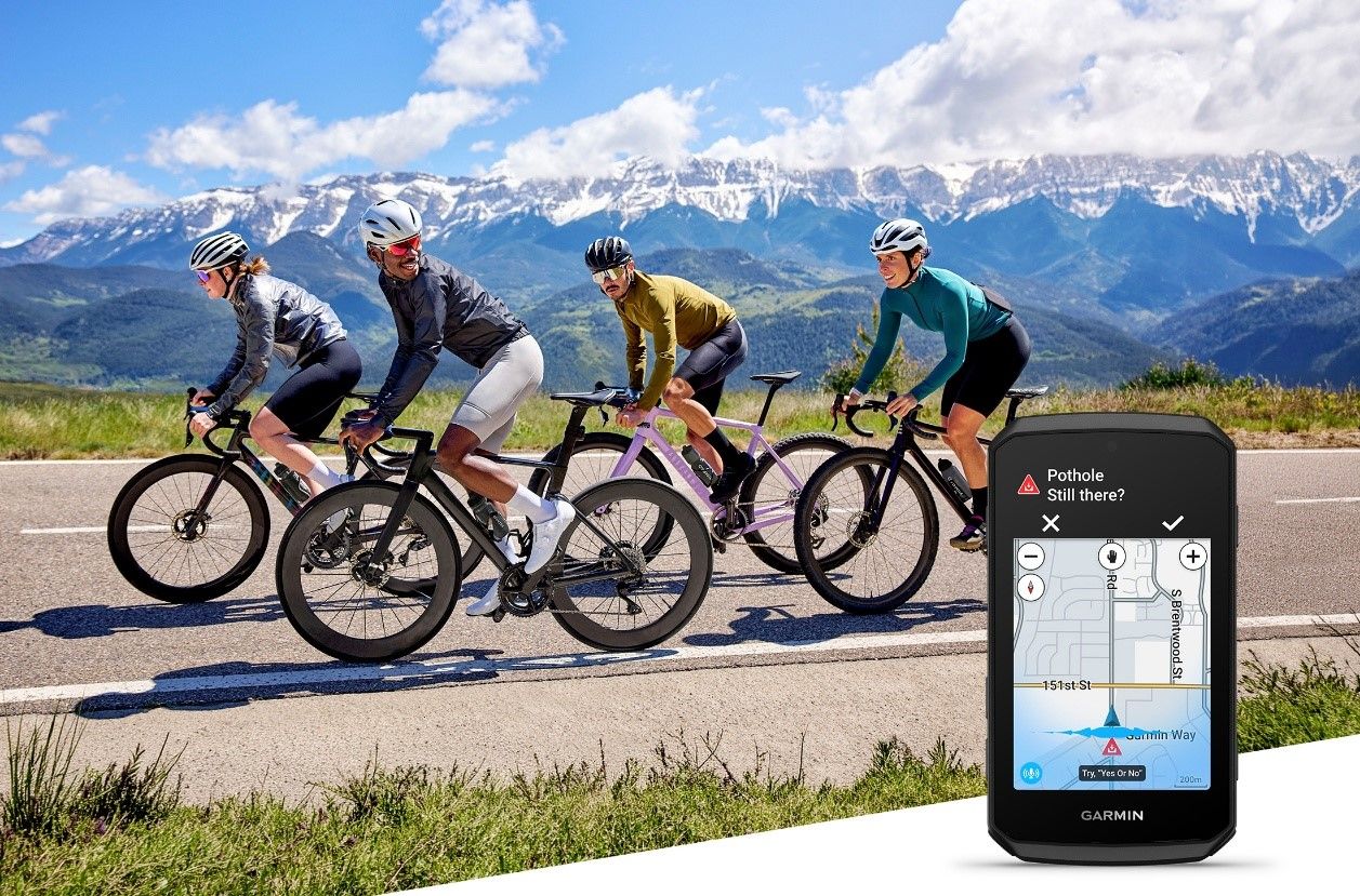 Novo Garmin Edge 1060 inclui comandos por voz
