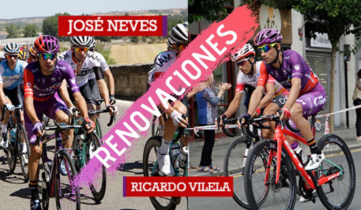 Ricardo Vilela e José Neves renovam com a Burgos-BH
