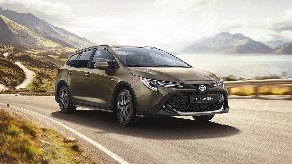 A nova Corolla Trek tem detalhes exclusivos que a tornam única