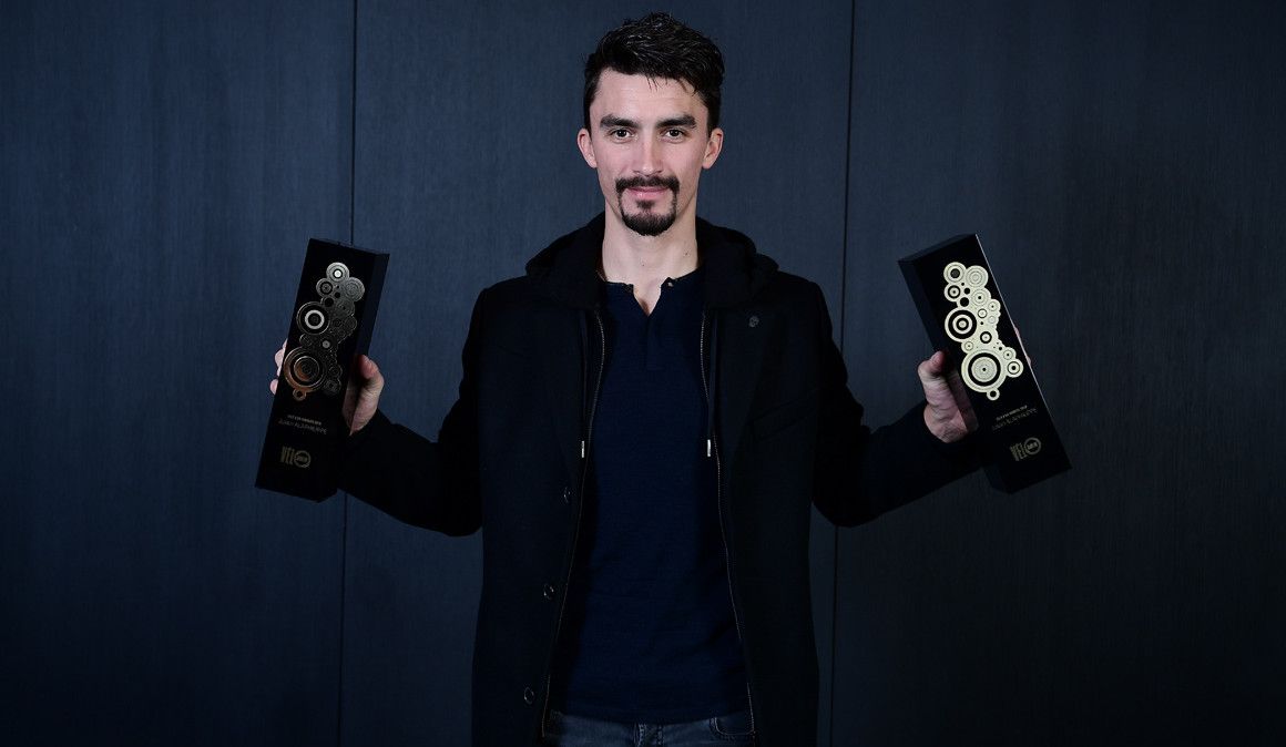 Julian Alaphilippe, vencedor do prémio Vélo d´Or