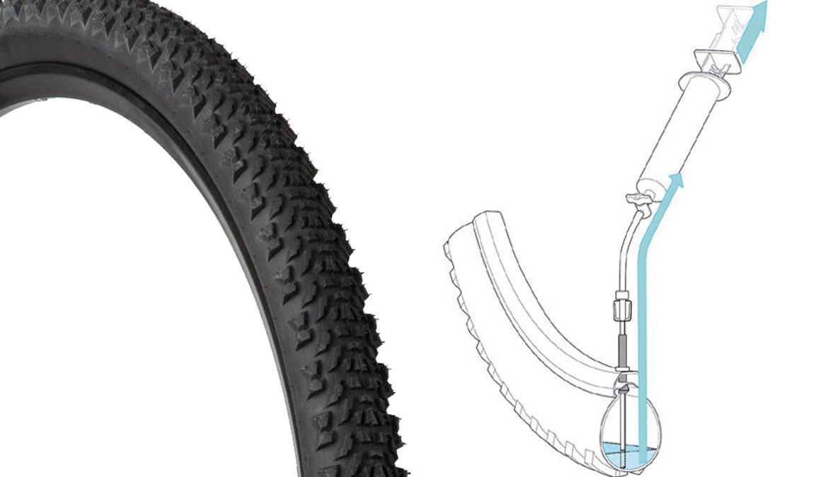 Como é que consigo saber se o líquido Tubeless está seco?  