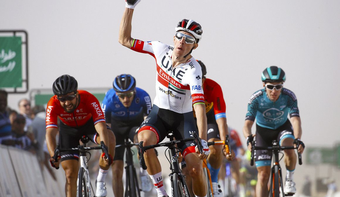 Rui Costa ganha primeira etapa da Volta à Arábia Saudita