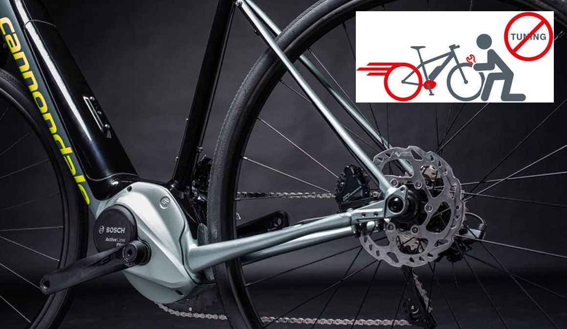 Sabias que é perigoso fazer "tunning" numa bicicleta elétrica?