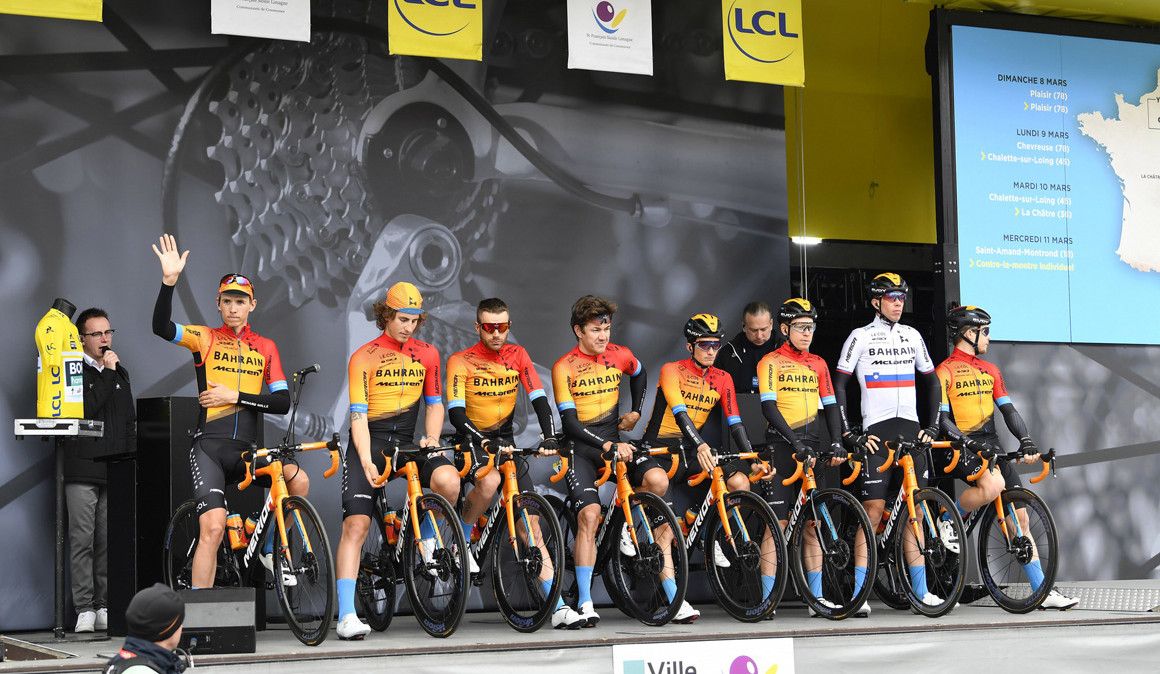 Bahrain-McLaren abandona a prova Paris-Nice