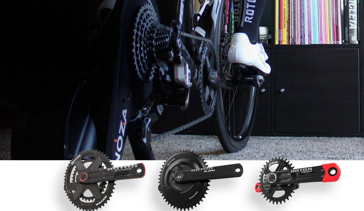 Queres melhorar a tua pedalada no rolo? Com a Rotor é mais fácil.