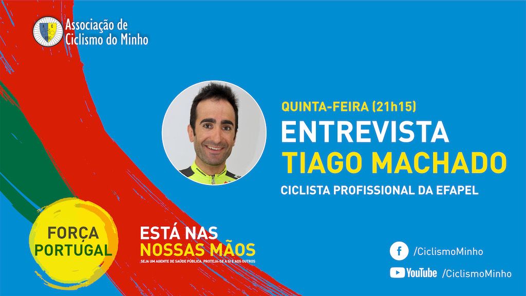 A visão de um ciclista profissional em pleno confinamento