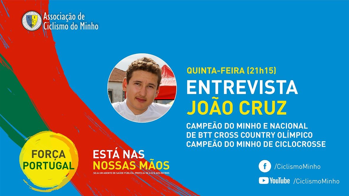 João Cruz será o entrevistado de hoje no facebook da ACM