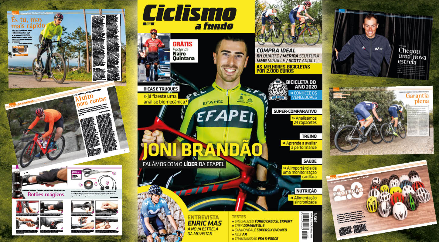 Revista Ciclismo a fundo nº5 já nas bancas