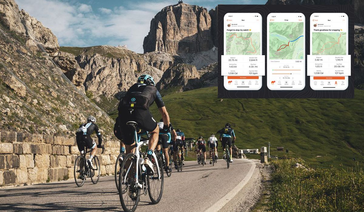 Aplicação Strava altera o modo de funcionamento