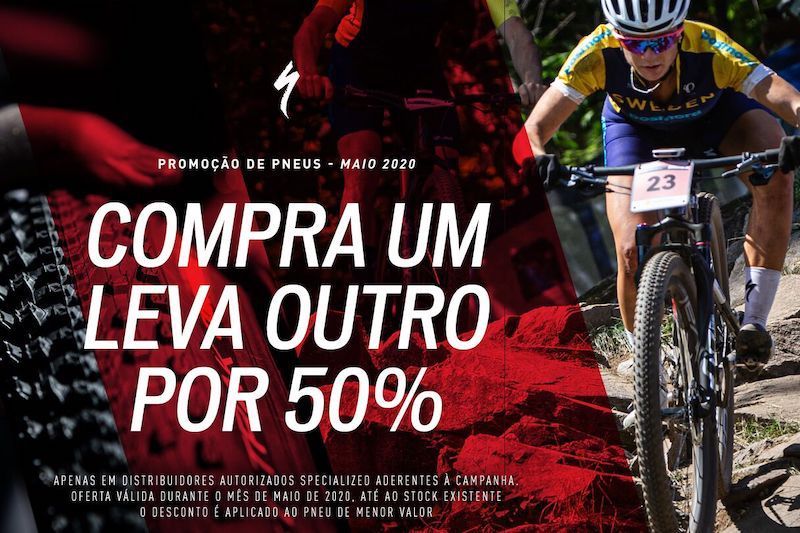 Specialized está com uma campanha especial de pneus este mês