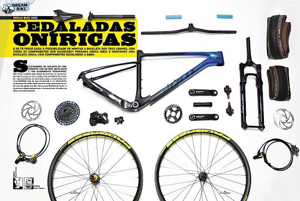 Já pensaste em montar peça a peça uma bicicleta?
