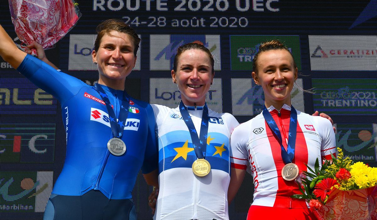 Van Vleuten, campeã da Europa após um emocionante duelo com Longo Borghini
