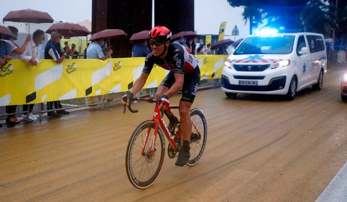 Gilbert e Rafa Valls abandonaram o Tour com fraturas 