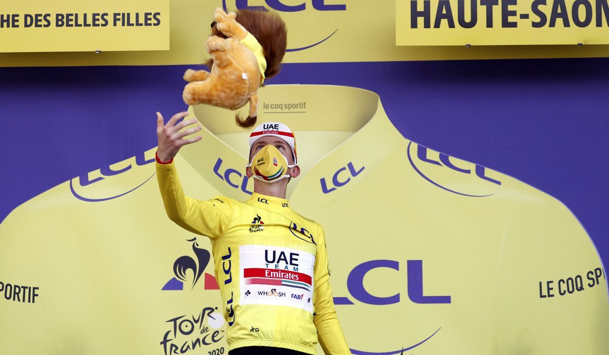 Tadej Pogacar acabou com o sonho de Roglic, a um dia do fim do Tour