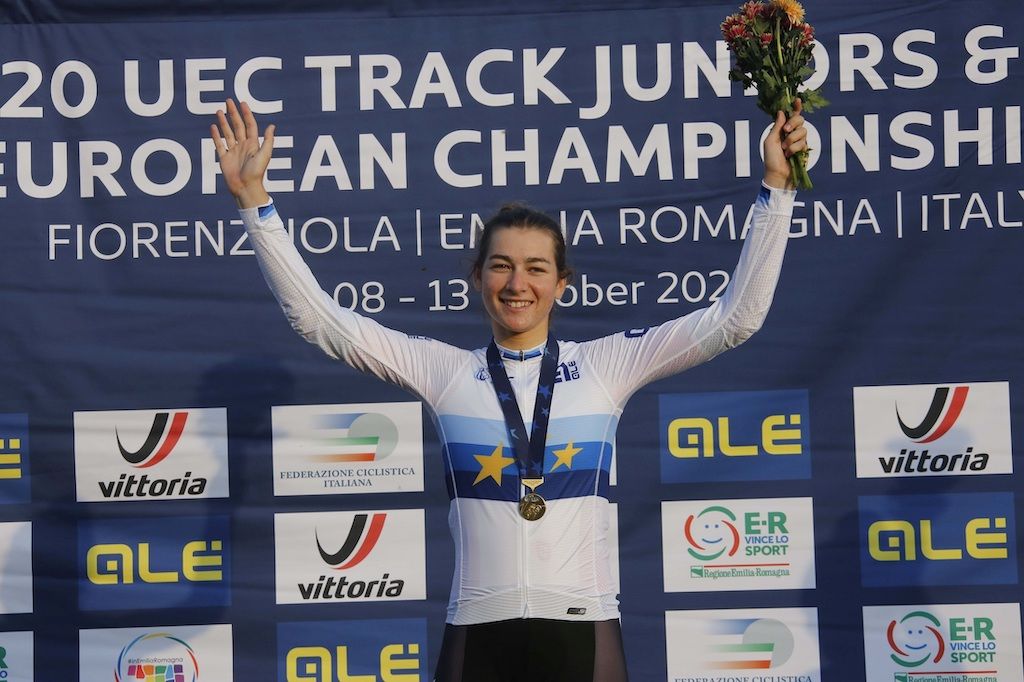 Daniela Campos campeã europeia de eliminação