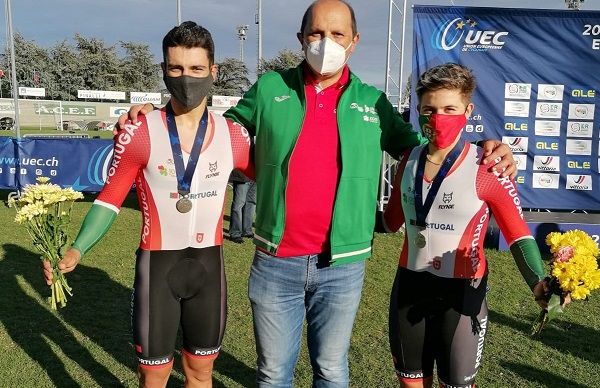 Mais três medalhas de prata para Portugal no Europeu de pista