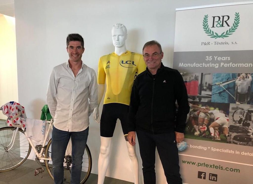 Bernard Hinault esteve na PR Têxteis em Barcelos