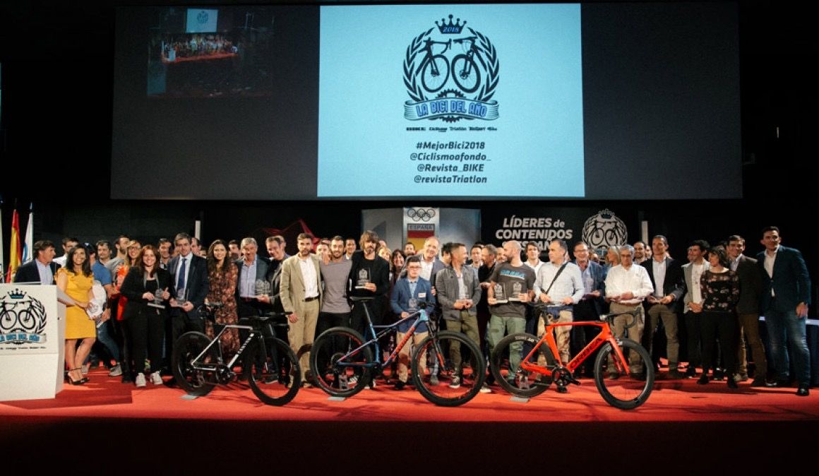 A Bicicleta do Ano: prémios foram entregues no Comité Olímpico espanhol