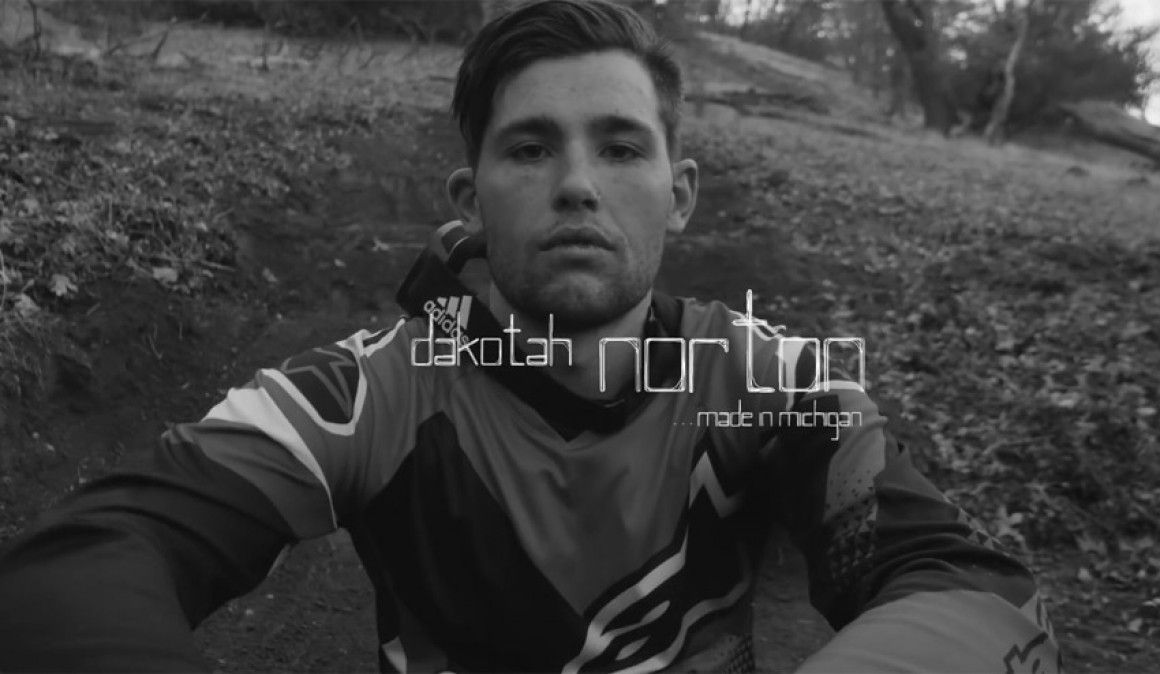 Agressivo e com muito estilo: Dakotah Norton