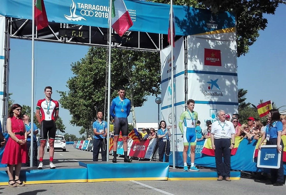 Domingos Gonçalves conquistou medalha de prata no Mediterrâneo