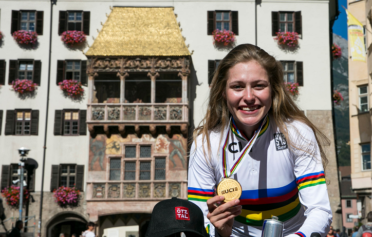 Laura Stigger, a raínha do BTT e da estrada