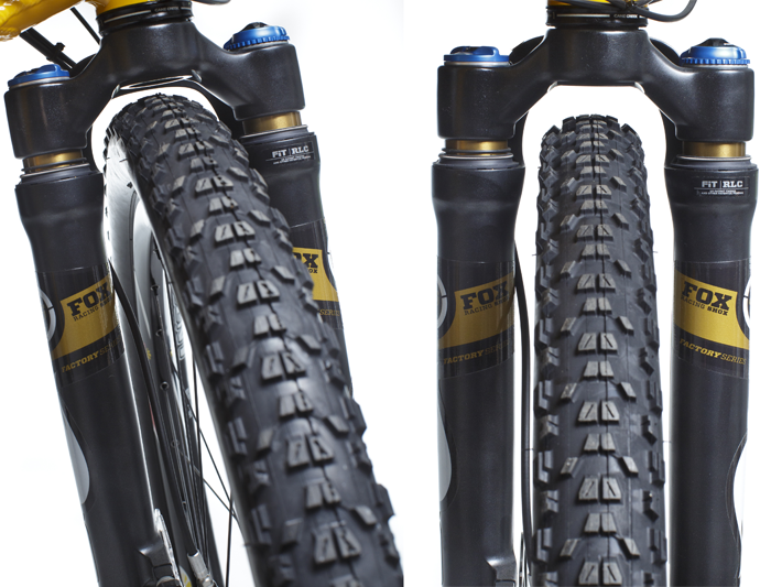 Posso montar rodas de 27,5" na minha bike de 26"?