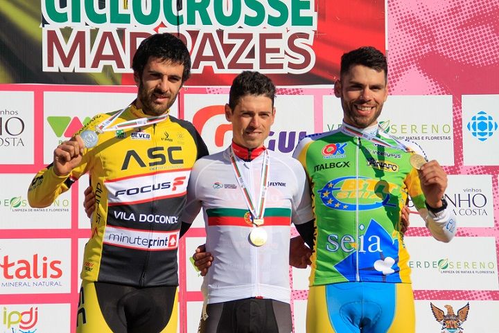 Márcio Barbosa e Ana Santos são os campeões nacionais de ciclocrosse