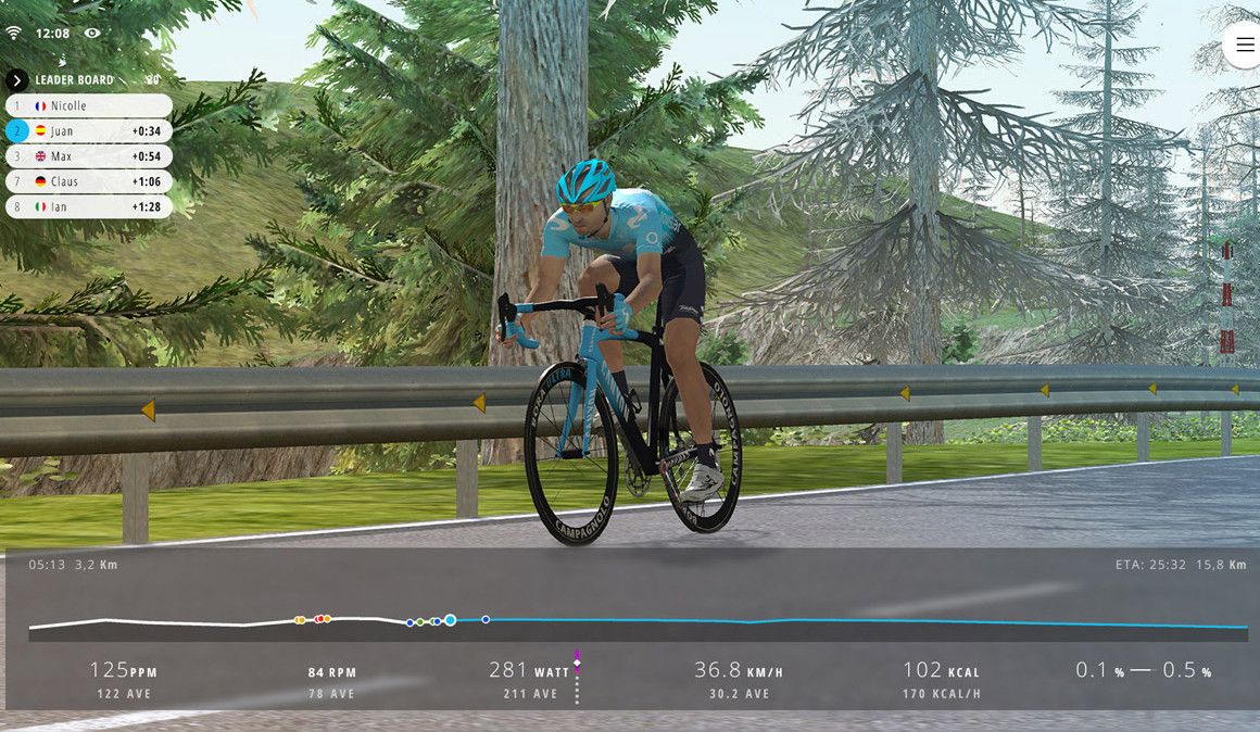 Movistar Virtual Cycling, uma inovadora competição de ciclismo virtual