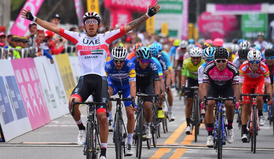 Tour Colombia: Molano ganha ao sprint, mas Urán recupera a liderança