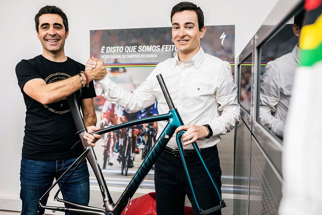 Vencedor de sorteio realizado por Peter Sagan é português!