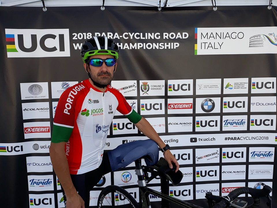 Telmo Pinão melhora resultado no Mundial de pista