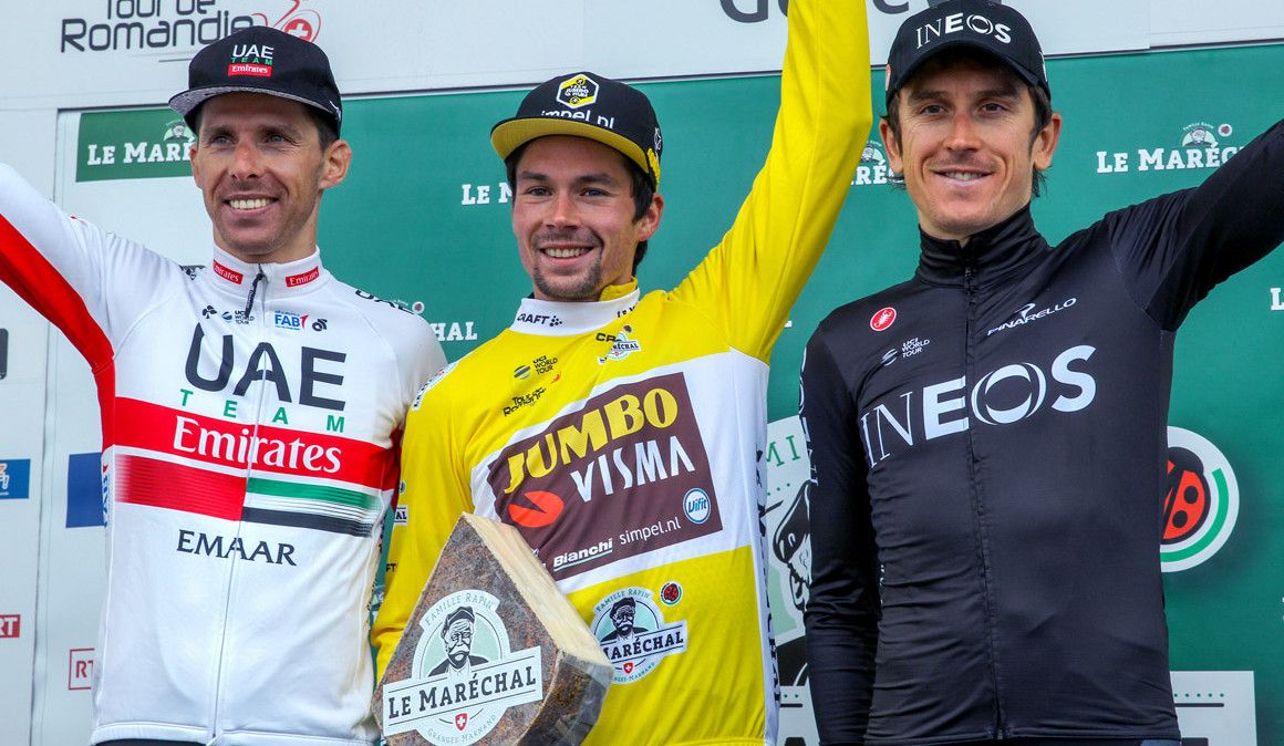 Tour da Romandia: Roglic ganha a geral e Rui Costa garante o 2º lugar