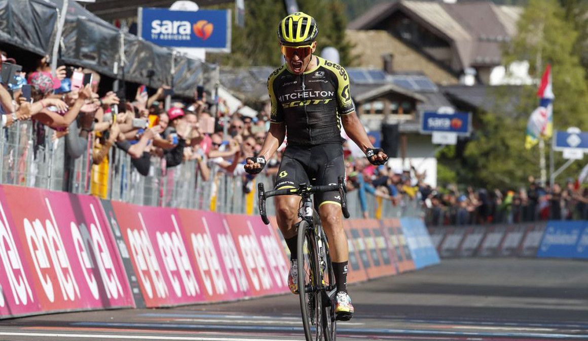 Giro de Itália: Amaro Antunes foi 3º; Esteban Chaves ganhou etapa
