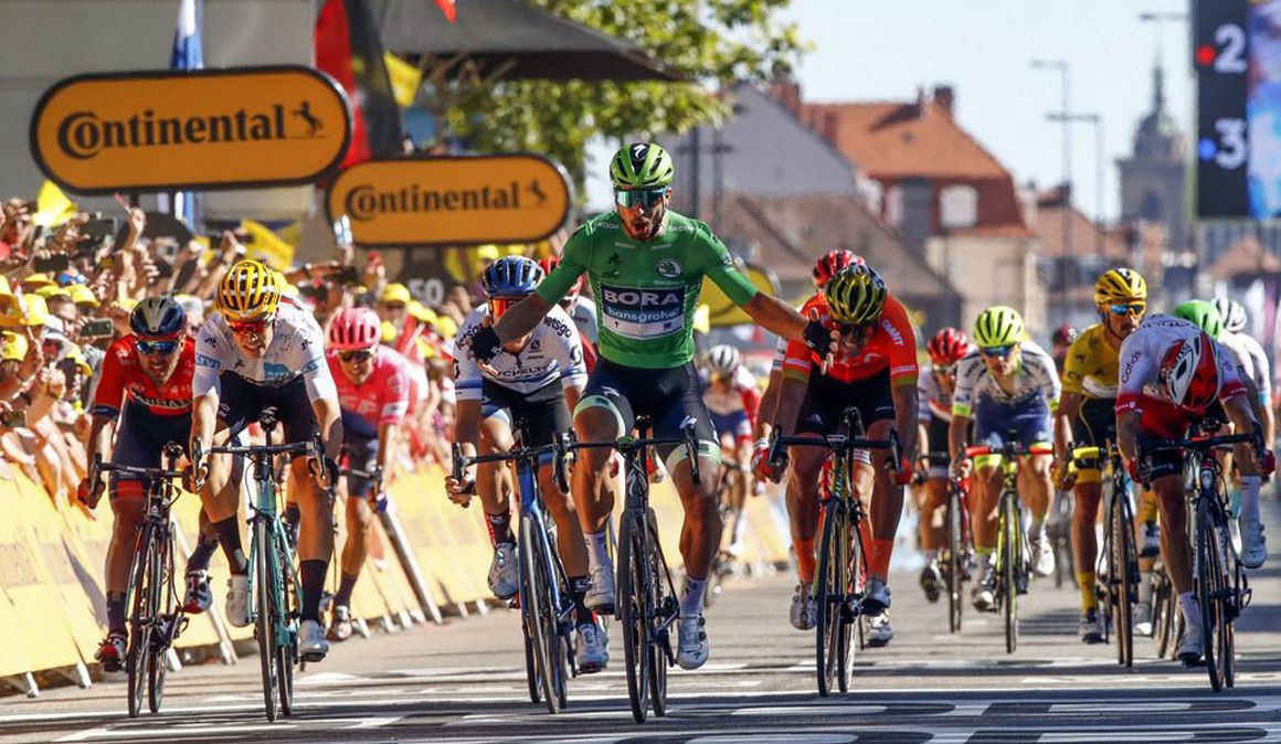 Tour: Rui Costa tentou, mas Sagan levou a melhor